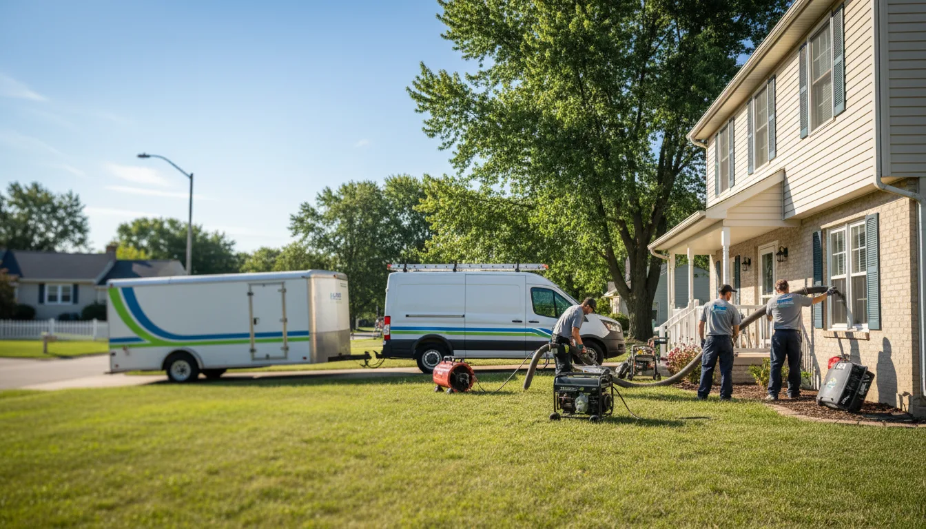Flooded Basement Restoration And Cleanup With Repair in Plato, MN near me